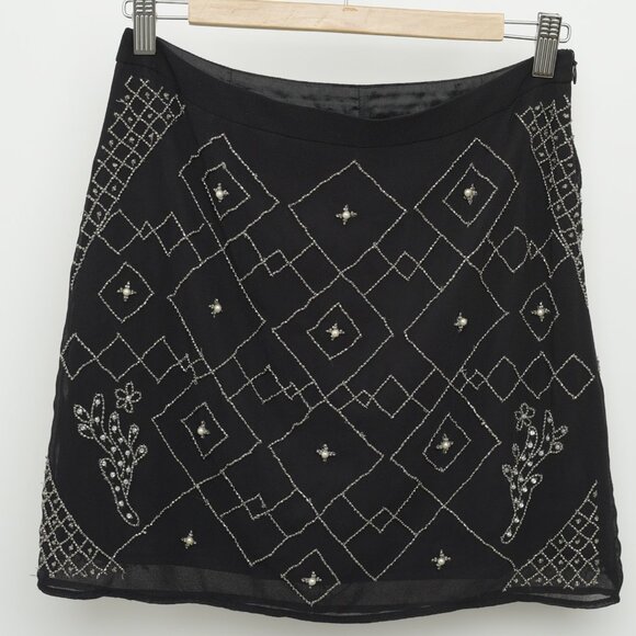 Love21 mini skirt, Size S (2 - 4), Black colour - Picture 3 of 9